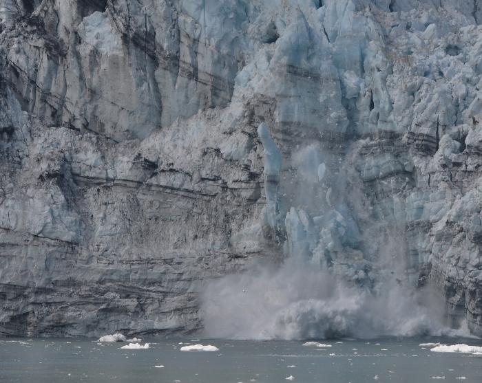 Margerie Glacier calving